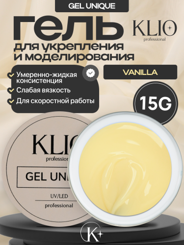 UNIQUE GEL тон VANILLA 15г