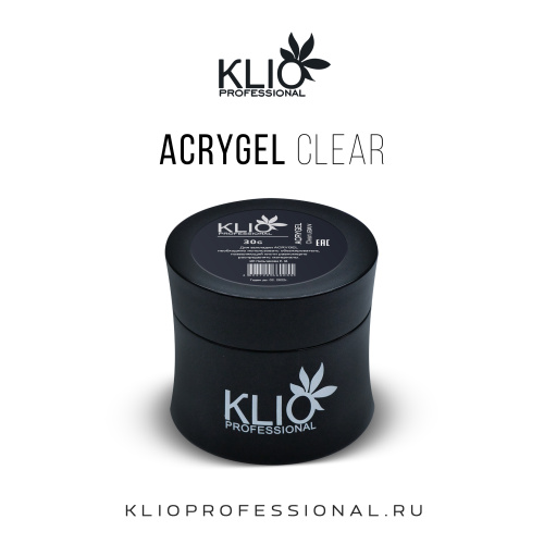 ACRYGEL тон CLEAR 30G